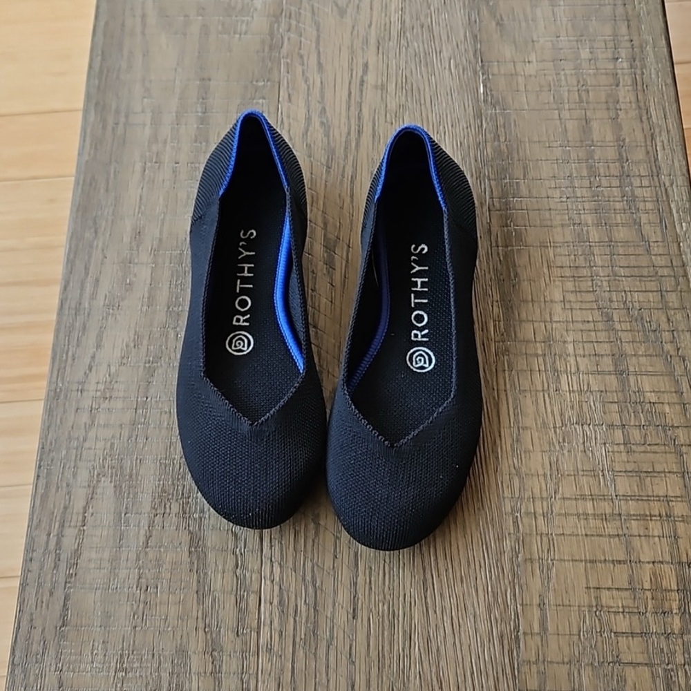 Rothys Black Flats